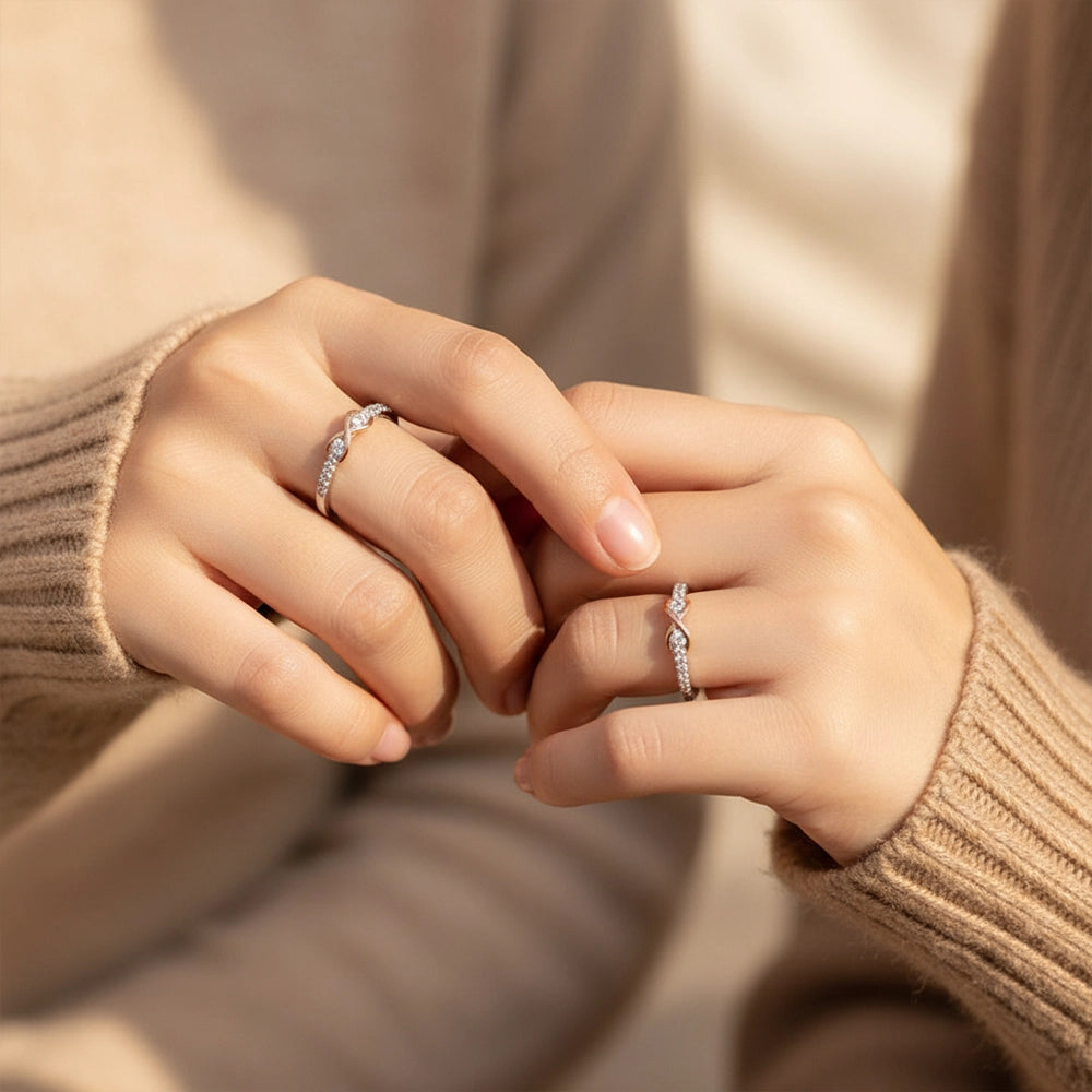 Velera™ Pinky Promise Ring Set